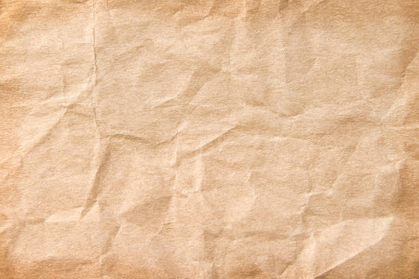 istock Paper texture with wrinkle patterns abstract for brown background 1368862935