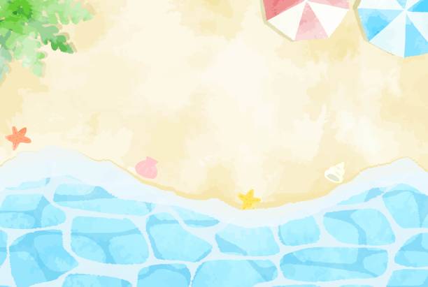 istock beautiful watercolor sea background illustration 1368864874