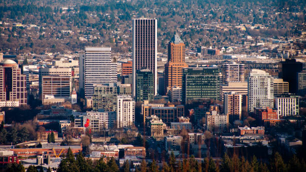 istock Downtown Portland Oregon 1368878693