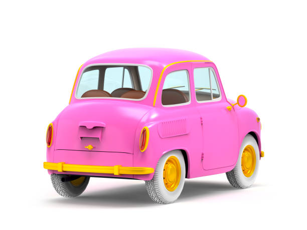 istock car retro small cartoon bunchy back 1368893541