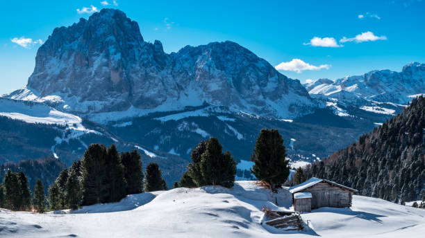 istock Italian Dolomites ready for winter season 1368895707