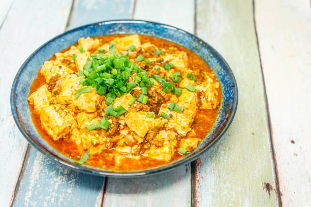 istock Process of Cooking Mapo Tofu 1368899678