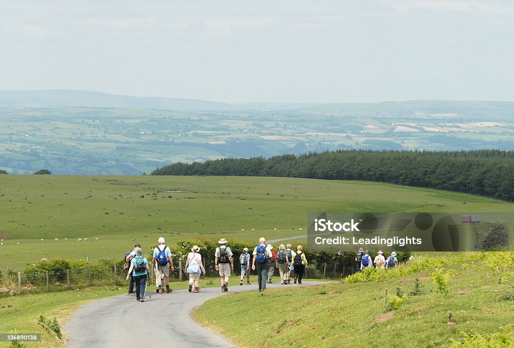 Walkers au Pays de Galles - Photo de Activité de loisirs libre de droits