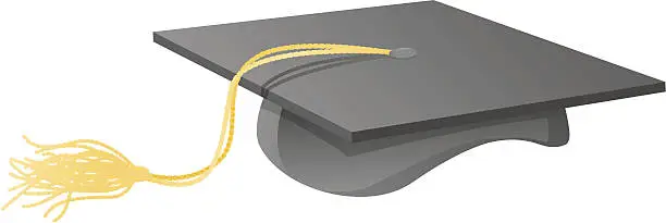 Vector illustration of Graduation Cap