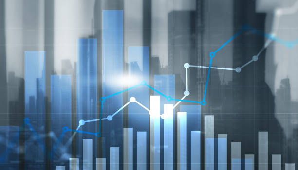 istock Stock market forex trading graph and candlestick chart 1368908538
