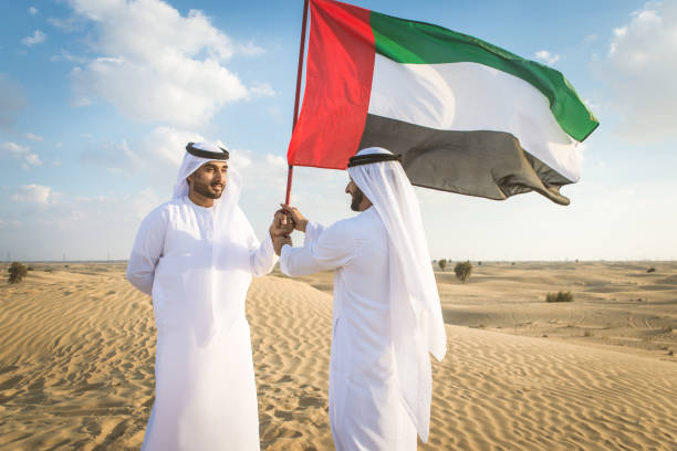istock Arabic men in the desert 1368913148