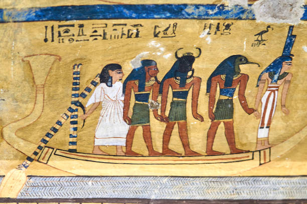 istock A mural from Ancient Egyptian Tomb 1368921042