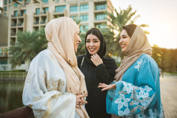 istock Arabic women in Dubai 1368922480