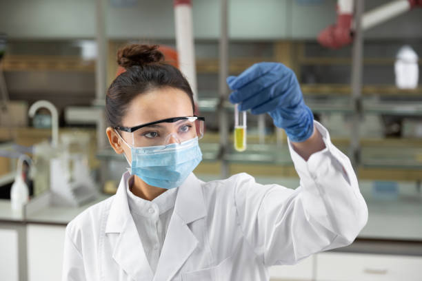 istock Female scientist working in the laboratory. 1368928553