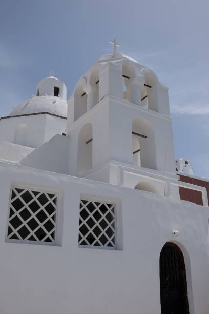 istock Churches of Santorini 1368936175