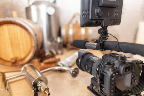 istock Creating an interior for blogging about cooking alcohol 1368936416