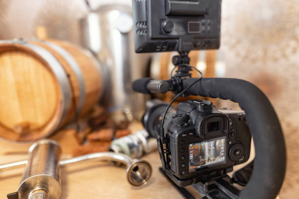 istock Creating an interior for blogging about cooking alcohol 1368936426