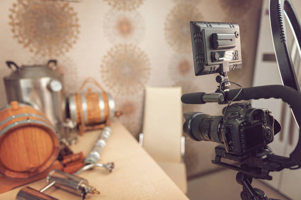 istock Creating an interior for blogging about cooking alcohol 1368936431