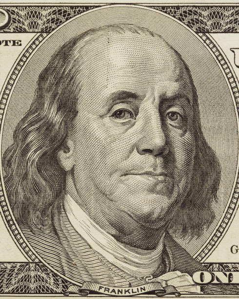 istock Portrait of USA president Benjamin Franklin 1368938310