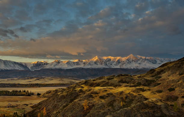 istock Unpredictable weather in the Altai mountains 1368943895
