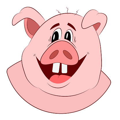 Cartoon Smiling Pig Stock Illustration - Download Image Now - Humor, Pig, Cheerful - iStock Cartoon Smiling Pig Stock Illustration - Download Image Now - Humor, Pig, Cheerful - iStock