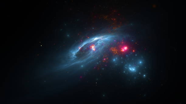 istock Star Galaxy Space background universe, magic sky nebula night purple cosmos. Cosmic galaxy blue starry color stardust. Blue abstract galaxy infinite future dark deep light. 3d render 1368947557