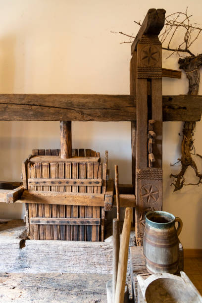 istock old wine press in Moor, Hungary 1368951963