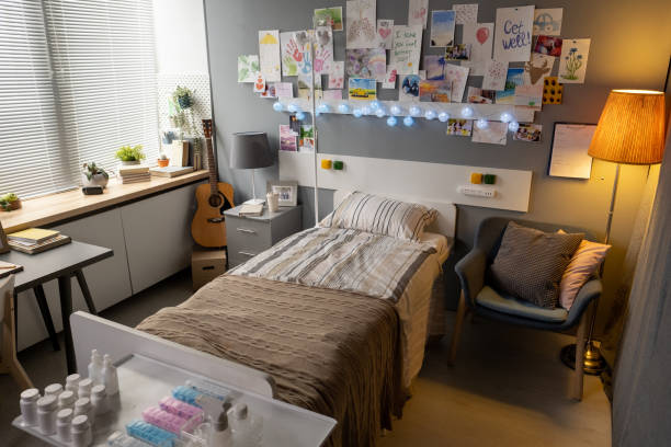 istock Comfortable hospital ward of patient 1368961405