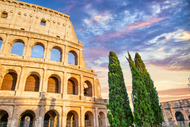 istock Roman Colosseum at Sunset 1368962562