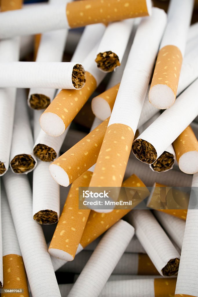 Os cigarros - Royalty-free Caos Foto de stock