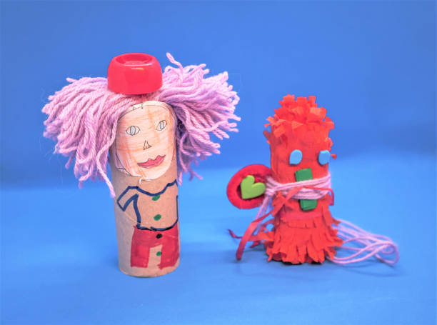 istock Kids making fantasy figures - 3 1368971458
