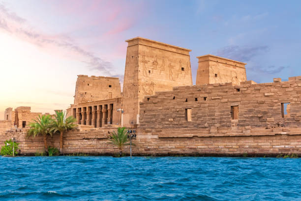 istock Philae Temple on Agilkia Island by the Nile, Aswan, Egypt 1368973787