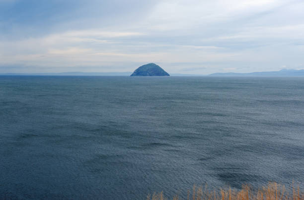 View on Ailsa Craig South Ayrshire, Scotland, UK