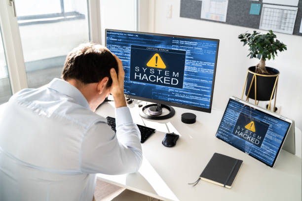 Technology Computer Hack Blue Screen 200+ Blue Screen Of Death Stock Photos, Pictures & Royalty-Free Images ...