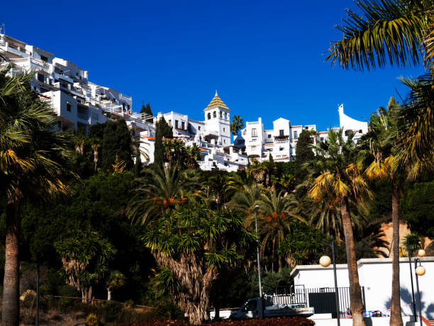 istock Typical Spanish architecture in the lovely town of Nerja 1368988819
