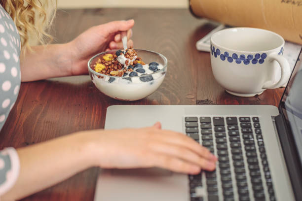istock Young woman at home 1368989460