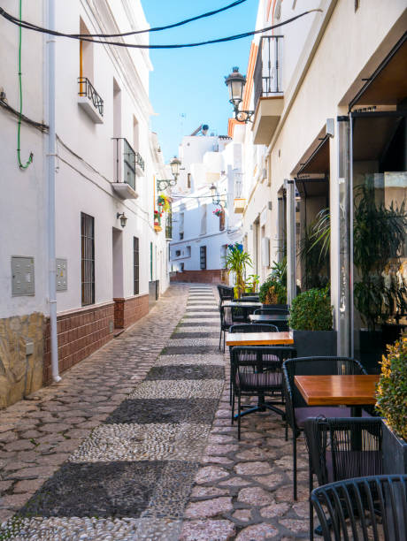 istock Typical Spanish architecture in the lovely town of Nerja 1368989522