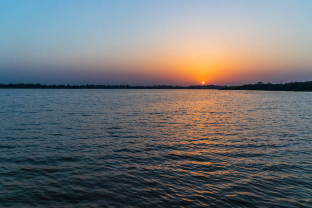 istock Sunset at Sukhna Lake Chandigarh 1368991488