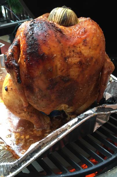 istock Smoked Beer Can Cuban Chicken 1368995731