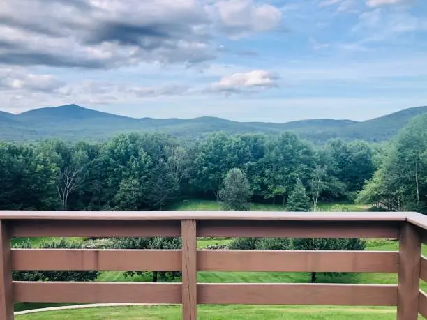 Photo of Mountain View From Deck Travel Landscape
