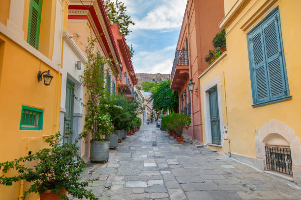 istock Street view of Athens 1369015310