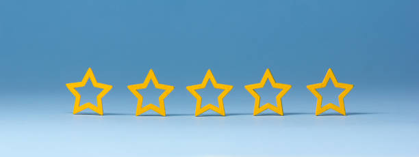 istock Customer Experience Concept, Best Excellent Services Rating for Satisfaction. Five Star 1369016683