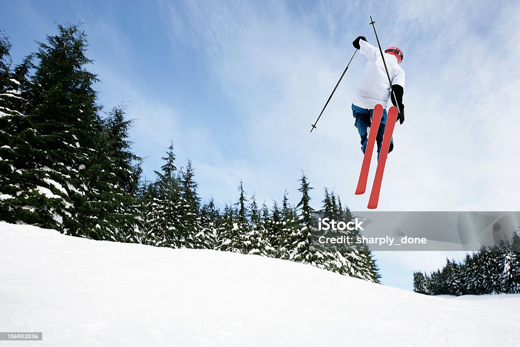 XXL esquí acuático big air stunt - Foto de stock de Cielo libre de derechos