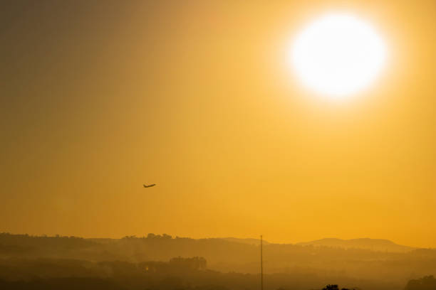 istock The Airplane And The Sun 1369024000