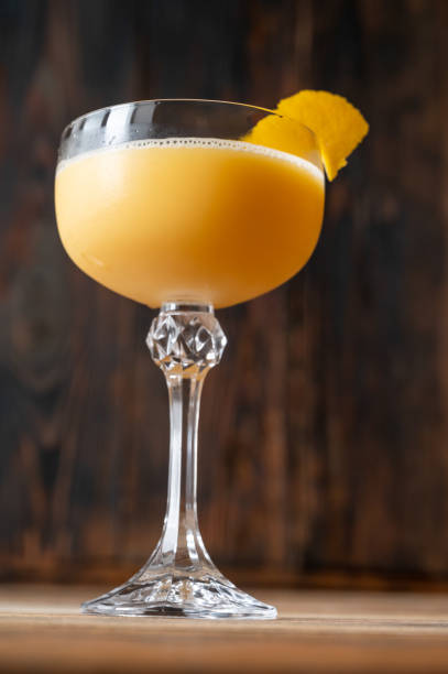 istock Glass of Canary Flip Cocktail 1369032835