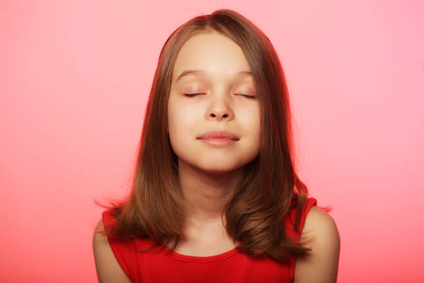 istock Cute smiling little girl 1369033830