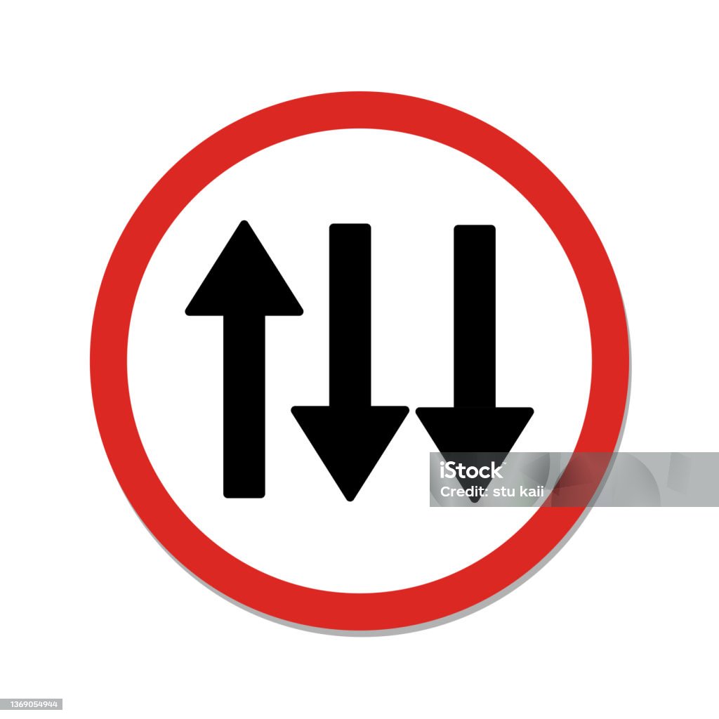 Lane 3. Open Sign Three Lane Traffic Road Sign Isolated On White Background Label Stock ...