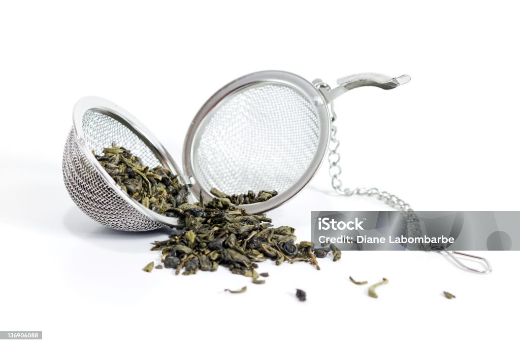 Ballon de thé - Photo de Feuilles de thé séchées libre de droits