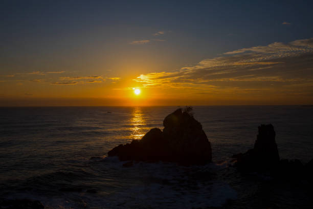 istock Sunrise scenery around Chotdaebawi Rock in Chuam, Donghae-si 1369067758