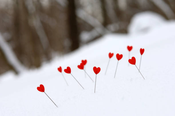 Greeting card, romantic Valentine's day