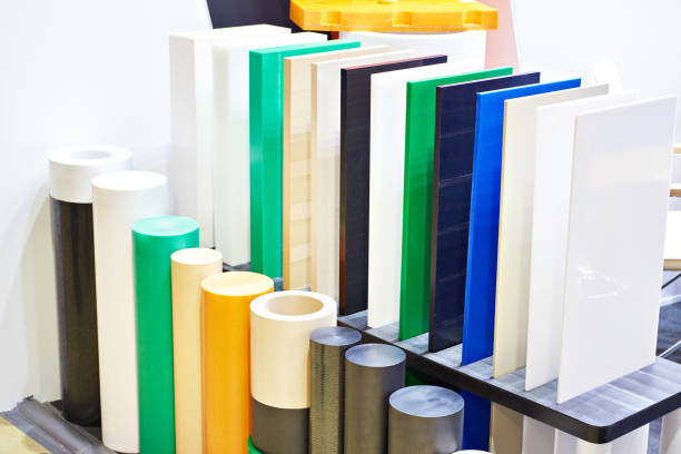 Plastic parts bars and sheets for industry