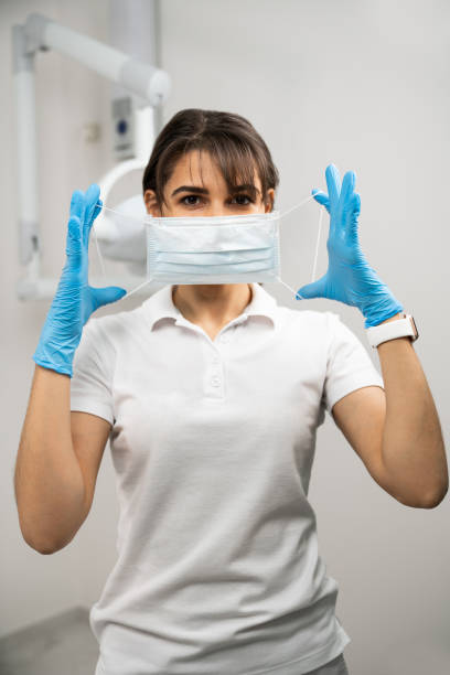 istock Doctor with medical mask 1369076936