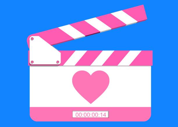 istock Video -Film Clapper for Story Romance 1369076944