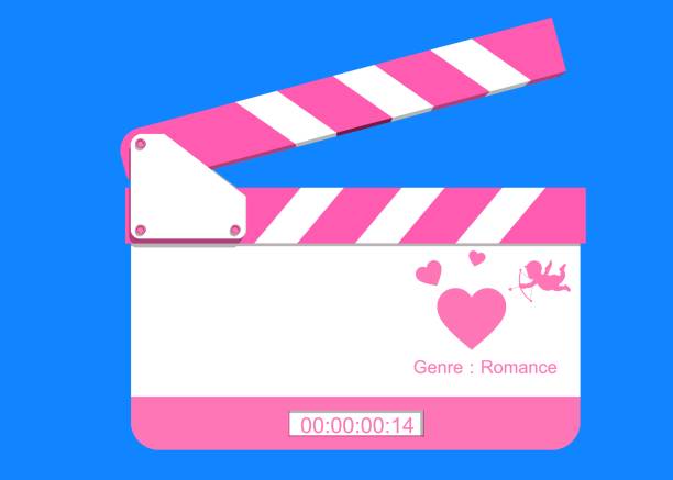 istock Video -Film Clapper for Story Romance 1369076973