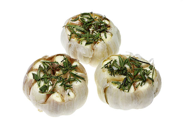 Roasted Garlic stock photo